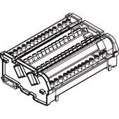 Ripartitore di corrente tetrapolare 15 fori - 125A